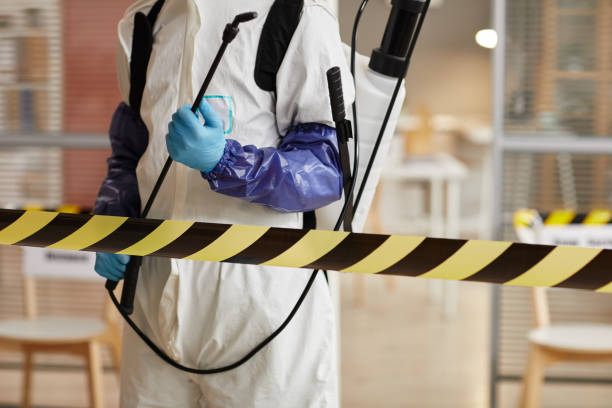 Professional Infectious Disease Decontamination technician working in East Orange, NJ